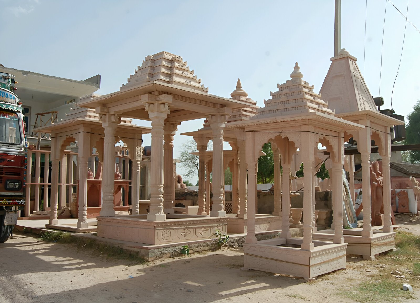 Stone Outdoor Temples
